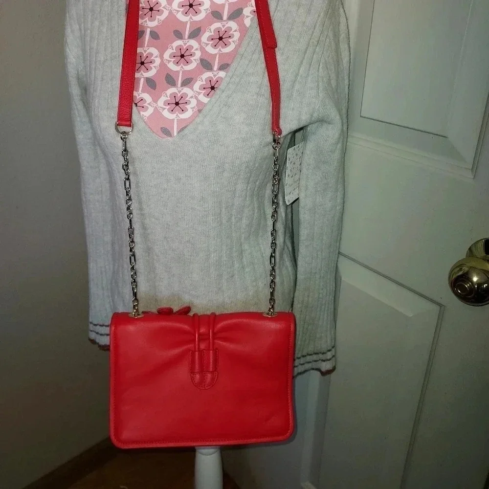 MCM NWOT Candy Applique Leather Crossbody